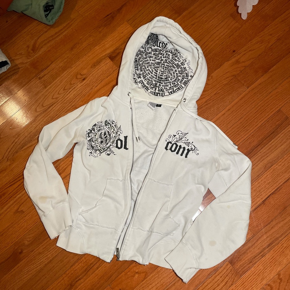 VOLCOM Y2K CROPPED HOODIE🔥🔥